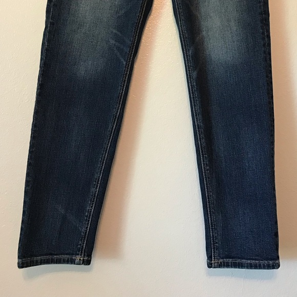 American Eagle Womens Blue Jeans Stretch Vintage Hi-Rise Size 2 Button Fly - Picture 5 of 5